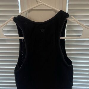 Lululemon see through design tank.